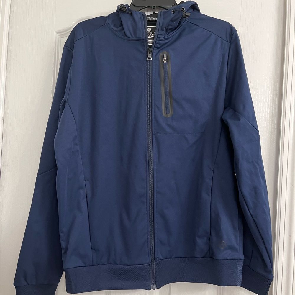 NWT Mondetta Outdoor Project mens Mondetta active jacket blue medium